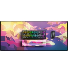 CHERRY Xtrfy ZUB WR5 Compact Resin Wrist Rest Litus Pink