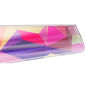 CHERRY Xtrfy ZUB WR5 Compact Resin Wrist Rest Litus Pink