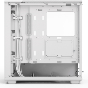 Midi Fractal Epoch White TG Clear tint