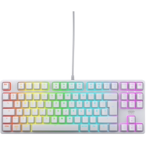 CHERRY XTRFY K4V2 TKL keyboard. white