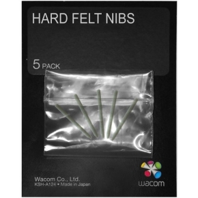 Wacom HARD FELT NIBS 5 PACK FOR I4