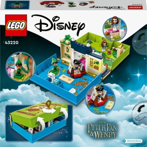 LEGO Disney 43220 Peter Pan & Wendy - Mrchenbuch-Abenteuer