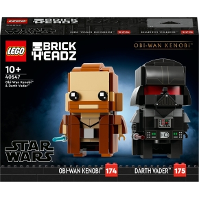 LEGO BrickHeadz - Obi-Wan Kenobi & Darth Vader