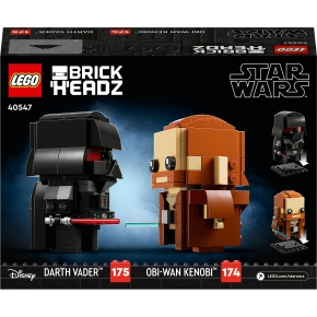 LEGO BrickHeadz - Obi-Wan Kenobi & Darth Vader