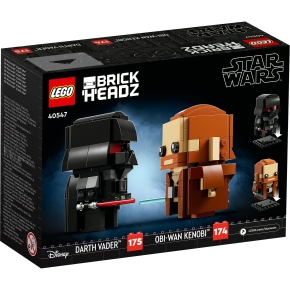 LEGO BrickHeadz - Obi-Wan Kenobi & Darth Vader
