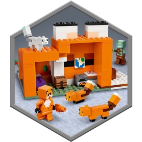 LEGO Minecraft - Die Fuchs-Lodge