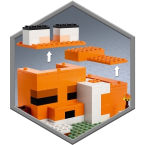 LEGO Minecraft - Die Fuchs-Lodge