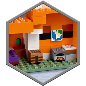 LEGO Minecraft - Die Fuchs-Lodge