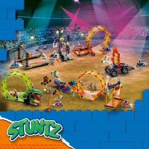 LEGO City - Umstoß-Stuntchallenge