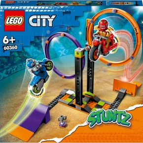 LEGO City Stuntz 60360 Kreisende Reifen-Challenge
