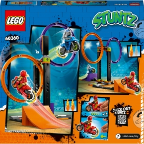 LEGO City Stuntz 60360 Kreisende Reifen-Challenge