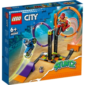 LEGO City Stuntz 60360 Kreisende Reifen-Challenge