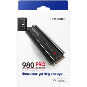 M.2 1TB Samsung 980 PRO Heatsink NVMe PCIe 4.0 x 4 retail