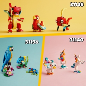 LEGO Creator Roter Drache 31145