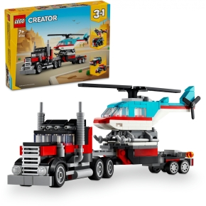 LEGO Creator Tieflader mit Hubschrauber 31146