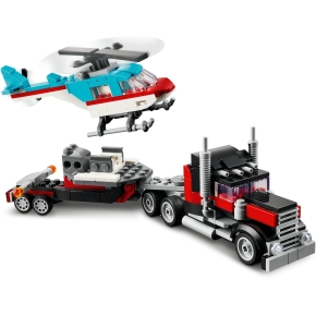 LEGO Creator Tieflader mit Hubschrauber 31146