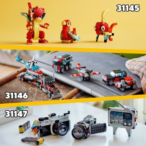 LEGO Creator Tieflader mit Hubschrauber 31146