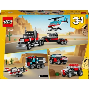 LEGO Creator Tieflader mit Hubschrauber 31146