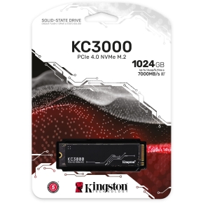 M.2 1TB Kingston KC3000 NVMe PCIe 4.0 x 4