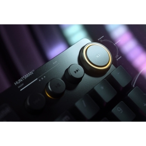 Razer Keyboard Huntsman V2 Gaming (DE) black Full Size.On-the-fly-Makro