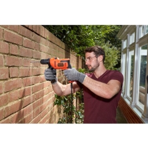 Black&Decker Schlagbohrmaschine BEH200K 500W