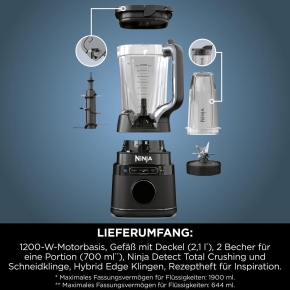 Ninja Foodi 2 -in-1 Standmixer TB301EU