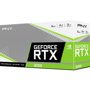 PNY RTX3050 VERTO Dual FAN 6GB GDDR6 HDMI DP DVI
