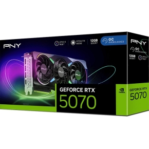 PNY RTX5070 VERTO ARGB OC Triple Fan 12GB GDDR7 HDMI 3xDP