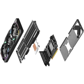 PNY RTX5070 VERTO ARGB OC Triple Fan 12GB GDDR7 HDMI 3xDP