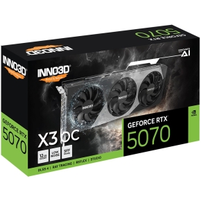 RTX 5070 12 GB Inno 3D X3 OC GDDR7 3 Fan