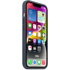 APPLE iPhone 14 Silicone Case with MagSafe - Storm Blue