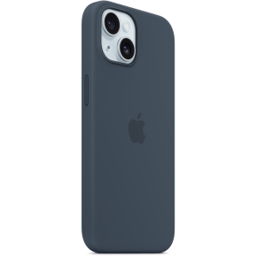 APPLE iPhone 15 Silicone Case with MagSafe - Storm Blue