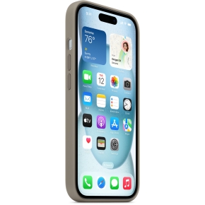 APPLE iPhone 15 Silicone Case with MagSafe - Clay