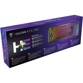 Turtle Beach Vulcan II TKL Pro Gaming-Tastatur. Schwarz