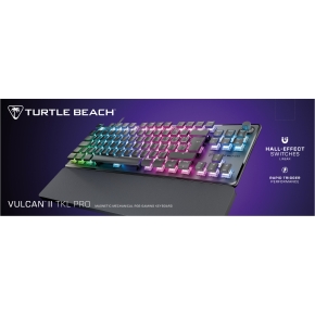 Turtle Beach Vulcan II TKL Pro Gaming-Tastatur. Schwarz