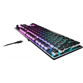Turtle Beach Vulcan TKL AIMO Gaming-Tastatur. Red Switch