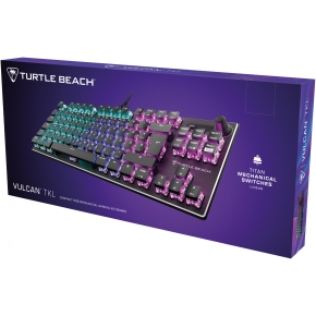Turtle Beach Vulcan TKL AIMO Gaming-Tastatur. Red Switch