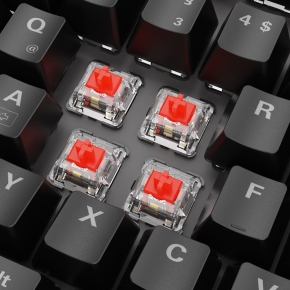 Sharkoon Gaming Tastatur Skiller SGK20 schwarz-rot DE