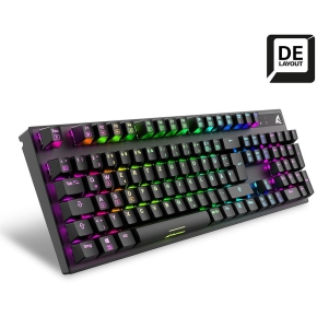 Sharkoon Gaming Tastatur Skiller SGK20 schwarz-braun DE