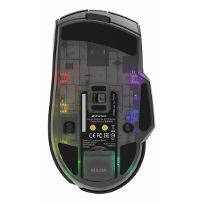 Sharkoon Maus Shark SGM50W Optisch 6 Tasten 6.400 DPI schw