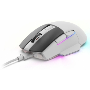 Sharkoon Maus Shark SGM50W Optisch 6 Tasten 6.400 DPI weiß