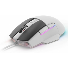 Sharkoon Maus Shark SGM35 Optisch 6 Tasten 6.400 DPI weiß