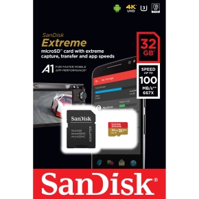 CARD 32GB SanDisk Extreme MicroSD