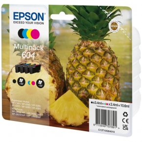 Epson Tinte 604 C13T10G64010 4er Multipack (BKMCY) bis zu 130 Seiten