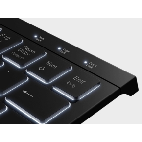 KeySonic KSK-5010ELC (DE) Mini mit Nummernblock schwarz