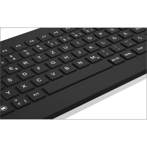KeySonic KSK-6231INEL (UK) Industrie Touchpad W-dicht bl bulk