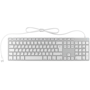 KeySonic KSK-8022BT (DE) Bluetooth Aluminium silver intern retail