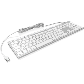 KeySonic KSK-8022BT (DE) Bluetooth Aluminium silver intern retail