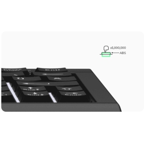 KeySonic KSK-3010ELC (DE) Super-Mini Backlight schwarz