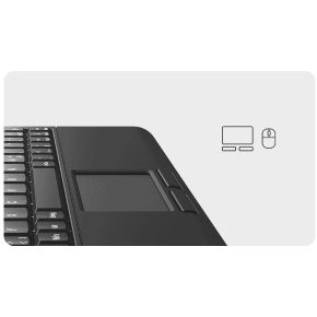 KeySonic KSK-3211ELU (DE) Super-Mini Touchpad schwarz